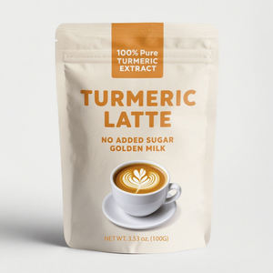 Forfait personnalisé Curcuma Latte Mélange Café Boisson Curcuma Poudre Lait Doré Curcuma Latte - Product Image 1