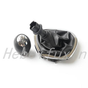 Pommeau de levier de vitesse en cuir avec cache-poussière pour véhicules Renault, conception ergonomique - Product Image 5