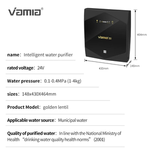 Dispensador de Agua Inteligente con Control por Voz, Purificador de Agua RO de 800 GPD para Debajo del Fregadero, Filtro de 4 Etapas, Diseño a Prueba de Fugas, Sistema OEM para Cocina y Hogar - Product Image 5