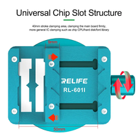 Alat Perbaikan Penjepit Motherboard Ponsel untuk Memasang PCB BGA, Penahan Tetap untuk Chip IC iPhone Samsung Huawei