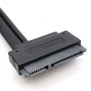 Cable de datos SATA 22p a Power Esata Usb 2 en 1, 50 cm, cobre, negro - Product Image 1