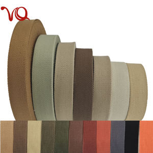 Sangle de sac personnalisée ruban de coton coloré 25mm 38mm sangle en coton sangle à motifs pour sac à main sangle vêtements - Product Image 1