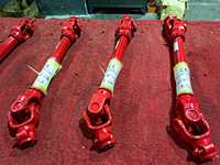 Poros Penggerak PTO Universal Joint Flange Teleskopik untuk Mesin Penusuk Bale