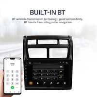 Reproductor de DVD para Auto Jiawell con Android, GPS, FM, Música, Audio, Video, Carplay, Wifi, BT, Pantalla IPS, Radio para Auto para Kia Sportage 2007-2021