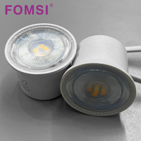 FOMSI 3CCT LED Module d'interrupteur de gradation 7W Spot Led Module Ampoule GU10 MR16 LED Type de fente Source de lumière LED remplaçable