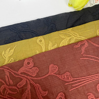 Nouvelle mode 100% Ramie imprimé broderie tissu plaine teint jupe matériel broderie complète pour les filles personnalisé USA acheteur Textile