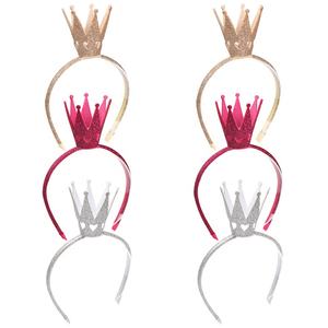 Diadema Brillante con Corona para Niñas, Accesorio para el Cabello, Ideal para Cumpleaños, Bodas y Fiestas, Talla Única, Accesorio para Fotos - Product Image 6