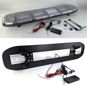 Tengrui 51 Inch COB Auto Warning Light Bar High Brightness Multi-color Strobe Lamp Rooftop Mount Bracket 12V 24V DC IP65 - Product Image 4
