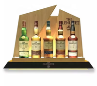 Support de bouteille en acrylique OEM pour bar ou mariage, pour discothèque, fête, champagne, vin, support de présentation de verres
