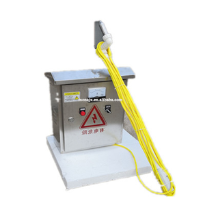 Étourdisseur électrique portatif anti-fracture pour l'abattage de porcs à petite échelle_ Ligne d'abattage de porcs - Product Image 1