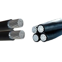 Marca JYXL 0,6/1KV ABC Cable aéreo incluido XLPE 16A/30A Tamaños disponibles 4x50 2x10 para los mercados del sudeste asiático