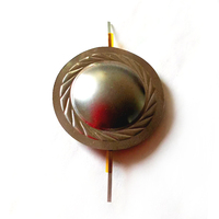 34.4mm titane de remplacement diaphragme Audio unité de pilote diaphragme corne Tweeter bobine vocale