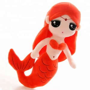 Belles poupées <span class=keywords><strong>sirène</strong></span> jouets en peluche jouets en peluche personnalisés fournisseur doux échantillon gratuit <span class=keywords><strong>de</strong></span> haute qualité bons cadeaux pour les enfants - Product Image 3
