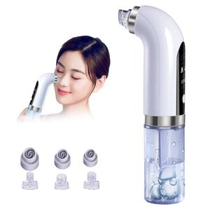 0728 Limpiador de Poros Faciales y Extractor de Puntos Negros, Herramienta de Succión al Vacío para una Piel Saludable con 6 Puntas - Product Image 2