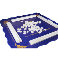 Alas Mahjong Lipat Portabel Premium Khusus