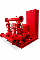 Ensemble de pompe à incendie automatique à moteur diesel basse pression industriel, moteur électrique combiné, 1,5 CV, acier inoxydable, OEM