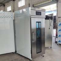 Yoslon Bakkerij Fabriek Fabrikant Verkoopprijs Dubbele Deur 36 Dienbladen Trolleys Roll-In Koeling Vriezer Proof Kast