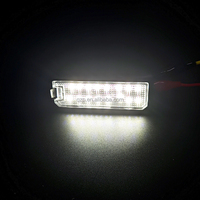 Accessoires de voiture Offre Spéciale 12V LED lampe de plaque d'immatriculation pour Seat Leon Toledo VW Amarok Passat Golf 7 New Beetle Polo Scirocco EOS