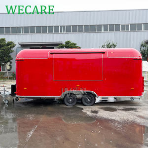 WECARE Rue Poulet Rôti Nourriture <span class=keywords><strong>Voiture</strong></span> Alimentaire Vendeur Remorque Café Chariot Kiosque Mobile Plage Jus Bar Food Truck à vendre Europe - Product Image 5