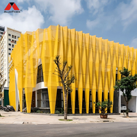 Sistem Dinding Tirai Aluminium Alumtimes untuk Bangunan Komersial, Unit Profil Aluminium untuk Dekorasi Eksterior Mal