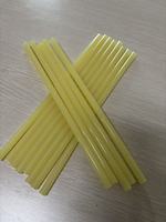 Bâton de colle jaune anti-casse JCXC 11 mm, taille standard, adhésif thermofusible EVA pour pistolets à colle manuels, 25 kg/carton