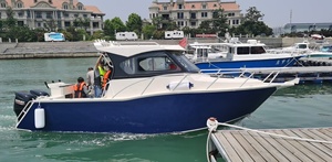Barco de Pesca de Aluminio de Alta Resistencia de 9m, Totalmente Soldado, Modelo Allsea Lion, con Diseño Espacioso, para Entretenimiento Costero - Product Image 5