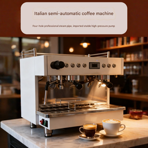 เครื่องชงกาแฟกึ่งอัตโนมัติสำหรับร้านอาหาร และเครื่องชงกาแฟกึ่งอัตโนมัติแบบกลุ่มเดียว เหมาะสำหรับการเพิ่มกาแฟลงในเมนูใดๆ - Product Image 2