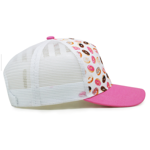 New Arrival đáng yêu có thể điều chỉnh thăng hoa in đường cong Vành lưới trucker Hat <span class=keywords><strong>Cap</strong></span> - Product Image 5