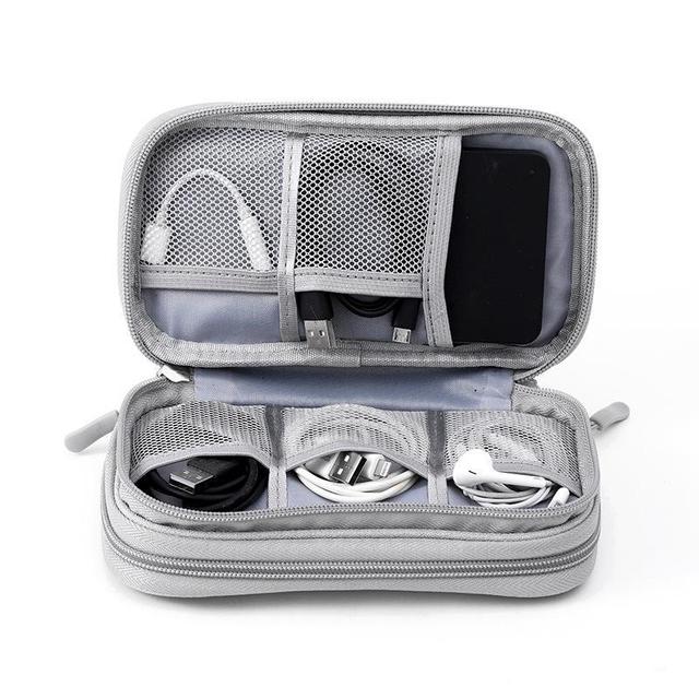 YS11 Accessories Electronics Organizer Bag Waterproof Carrying Pouch Electronics Storage Bag Travel Universal Cable Organizer