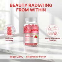 Gummies de Collagène Solilan à la Fraise et à la Biotine en Promotion pour Renforcer l'Immunité – Complément de Collagène pour Adultes