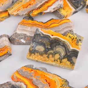 Venta al por mayor de losas de cristal de jaspe de alta calidad con diseño de abejas, especímenes minerales, artesanías populares para decoración del hogar y regalos festivos - Product Image 2