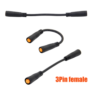 IP67 Waterproof 3 Pin E-Bike Extension <b>Cable</b> Connector Wire for <b>Throttle</b> Gear Sensor Brake Lever Scooter Parts - Product Image 3
