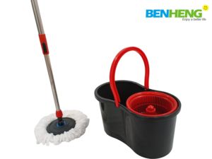 Serpillère automatique de haute qualité avec seau léger pour nettoyage humide/sec et design mains libres pour l'aide ménagère des femmes - Product Image 4