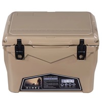 Glacière isotherme rotomoulée étanche de 35 qt avec réfrigération par absorption pour le camping, la pêche et la chasse