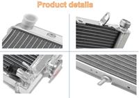 Pièces de VTT refroidisseur d'eau de moteur de performance radiateur en aluminium pour Suzuki KING QUAD 750 LT-A450 LT-A500 LT-A750 4x4 2007-2014