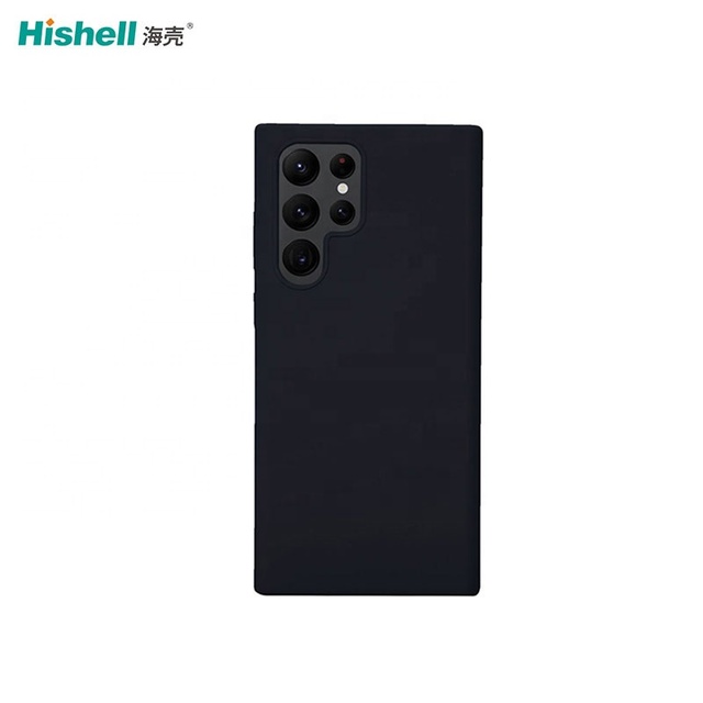 Protection Real Liquid Silicone Custom Logo Shockproof Cell Mobile Phone Cases for Samsung Galaxy S22 Ultra