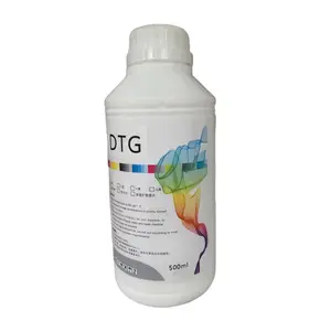 ประหยัด 500ml 1000ML สีสีขาวสิ่งทอ DTG หมึกสําหรับ Epson Dx5 Dx6 Dx7 4720 5113 I3200 Xp600 1390 L800 L1800 หัวพิมพ์เครื่องพิมพ์