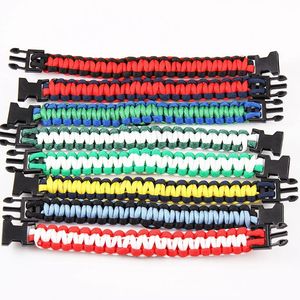 Bestseller Basketball 30 Team Woven Parachute Cord Armband für Outdoor Survival Bracelet - Product Image 4