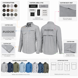 <span class=keywords><strong>Camisas</strong></span> <span class=keywords><strong>de</strong></span> Pesca Columbia UPF 50 <span class=keywords><strong>para</strong></span> <span class=keywords><strong>Hombre</strong></span>, Ligeras, <span class=keywords><strong>de</strong></span> Secado Rápido, con Botones, <span class=keywords><strong>para</strong></span> Trabajo al Aire Libre, <span class=keywords><strong>Caza</strong></span> y Pesca, Venta al Por Mayor - Product Image 3
