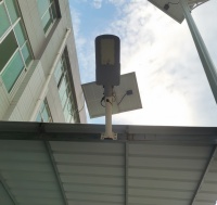 Xindeco GSTRL LED haute efficacité monocristallin solaire IP66 avec lentille PMMA 180-200lm/W Garantie 5 ans pour routes et parcs commerciaux 5000K