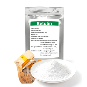 Betulina 98% Estratto Naturale di <span class=keywords><strong>Corteccia</strong></span> di Betulla, Polvere di Materia Prima Betulina, Betulina CAS: 473-98-3 - Product Image 1