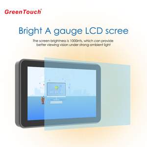 Greentouch 10.1-23.8 inch Độ sáng cao ngoài trời màn hình cảm ứng độ nét cao màn hình hiển thị, được sử dụng cho bãi đậu xe - Product Image 2