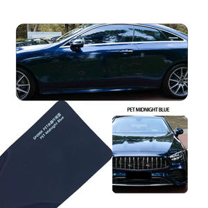 Süper Parlak Kristal Gece Mavisi Renk Değiştiren PVC Araç Kaplama Vinil Film Kabarcıksız Araç Gövde Çıkartması - Product Image 1