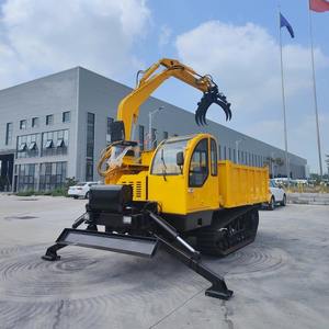 Mini Dumper Camions Chenilles en Caoutchouc Mini Dumper 0.5 tonnes 0.8 tonnes 1.0 tonnes Crawler Transporter Dumper - Product Image 4