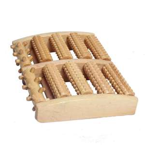 Penjualan Terbaik Amazon Roller Kayu Pemijat Kaki 5 Baris Kuku Roller untuk Nyeri Tumit Plantar Fasciitis Produk Terapi Sakit Kaki - Product Image 6