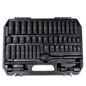 ชุดประแจบล็อกฟูซิน 1/2 นิ้ว Cr-V เมตริก อิมพัคท์ พร้อมชุดเครื่องมือรวม - Product Image 1