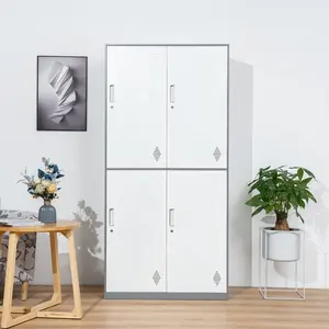 Mới Được Thiết Kế 3 Cửa Thép Quần Áo Locker Nhà Văn Phòng Kim Loại Lưu Trữ Tủ Thép Giá Rẻ Tủ Quần Áo Cho Xã Thay Đổi Phòng