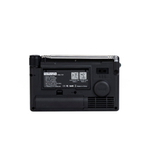 Radio portable multibandes avec écran LCD DSP, contrôle par application, Bluetooth, alarme SOS, enregistrement, 2000 mAh, FM MW SW VHF WB