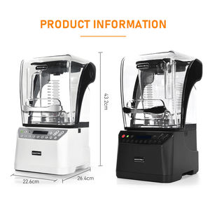 Moseener büyük kapasiteli ticari gıda meyve sıkacağı mikser değirmeni ağır makine taşınabilir buz yüzlü karıştırıcılar - Product Image 2