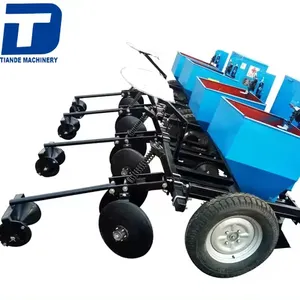 Máquina sembradora de semillas de patata de 4 filas de alta eficiencia para tractor